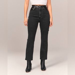 Abercrombie & Fitch ‘Ankle Straight Ultra High Rise’ sz25/0